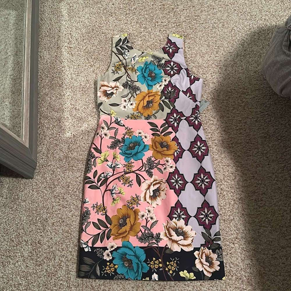 Anthropologie floral pencil dress by Maeve